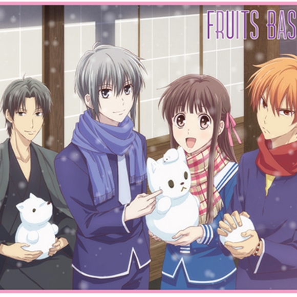FRUITS BASKET - WINTER FUN THROW BLANKET - Picture 1 of 1